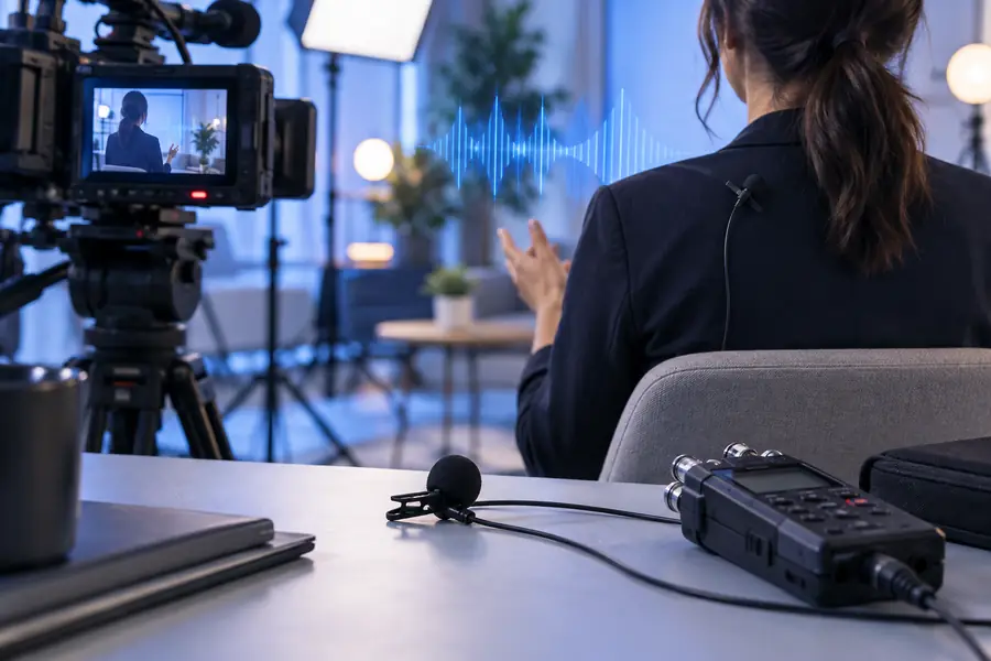 Illustration of the video content before transcription
